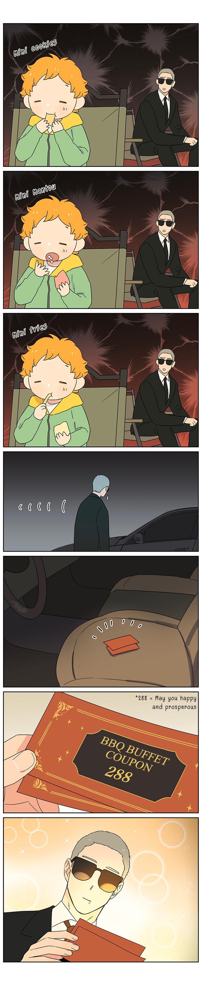 Papa Wolf and The Puppy - Chapter 128 manhwa