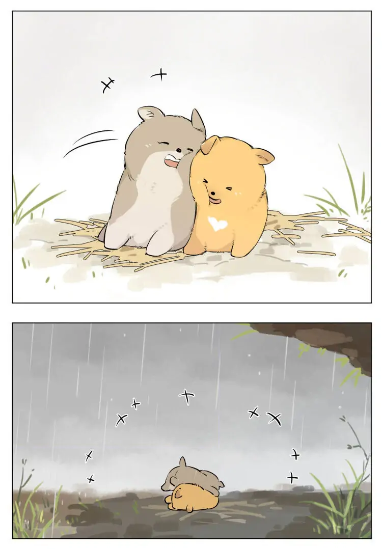 Papa Wolf and The Puppy - Chapter 13 manhwa