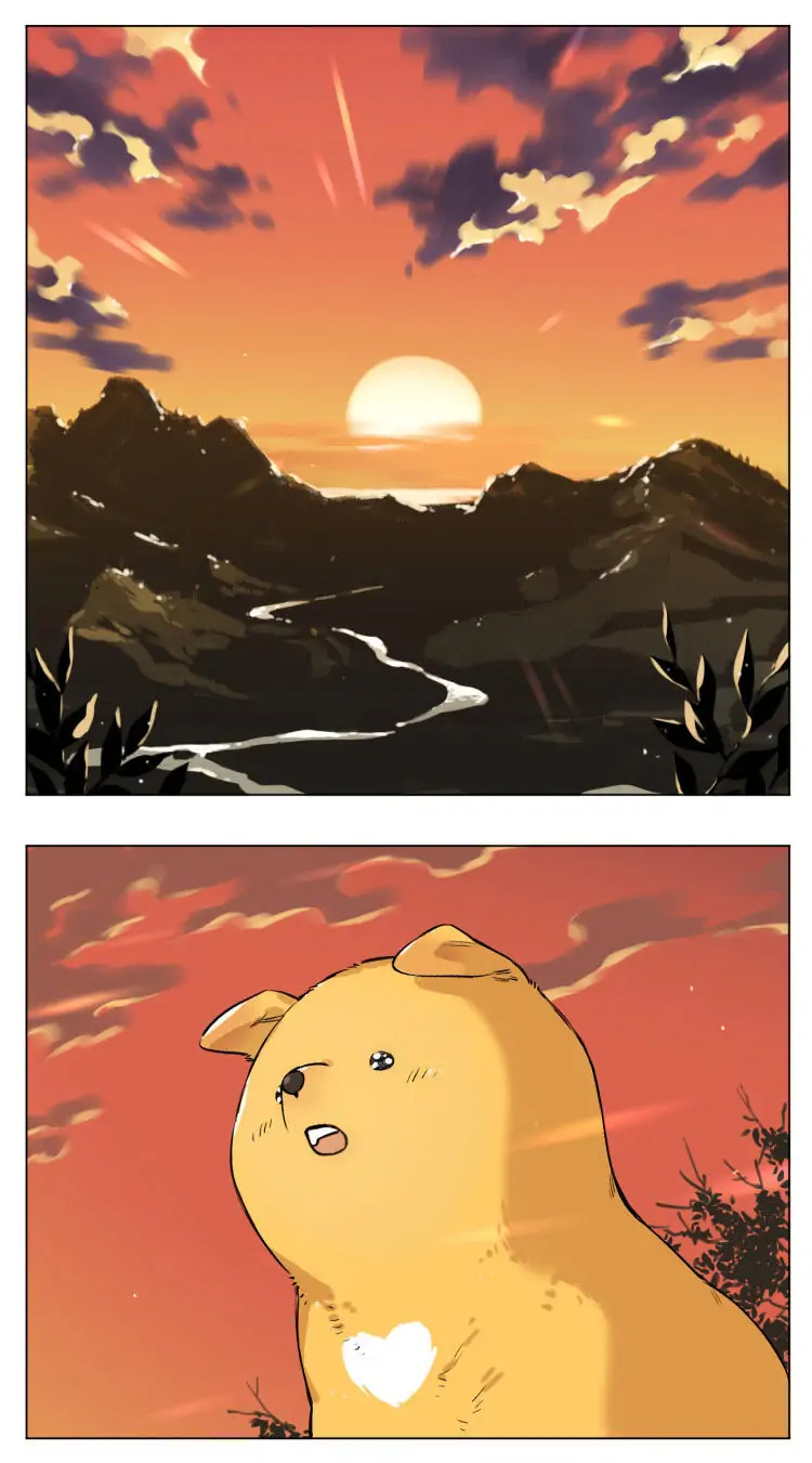Papa Wolf and The Puppy - Chapter 13 manhwa