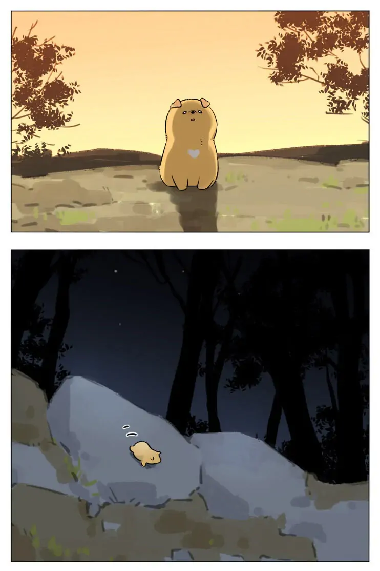 Papa Wolf and The Puppy - Chapter 13 manhwa