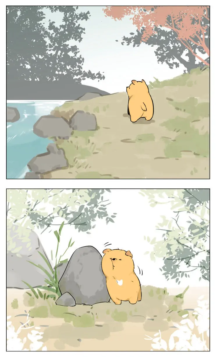 Papa Wolf and The Puppy - Chapter 13 manhwa