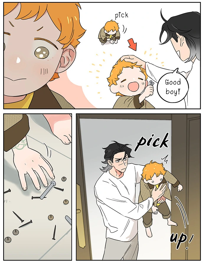 Papa Wolf and The Puppy - Chapter 132 manhwa