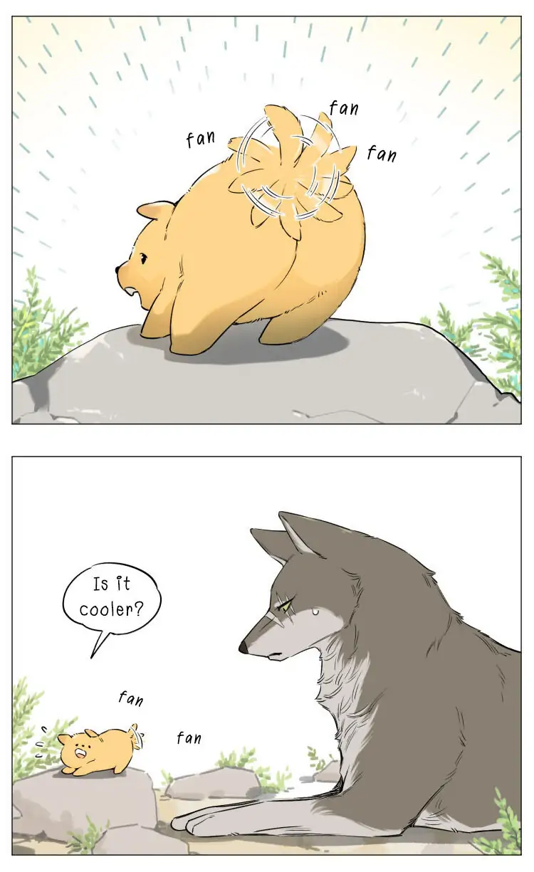 Papa Wolf and The Puppy - Chapter 14 manhwa