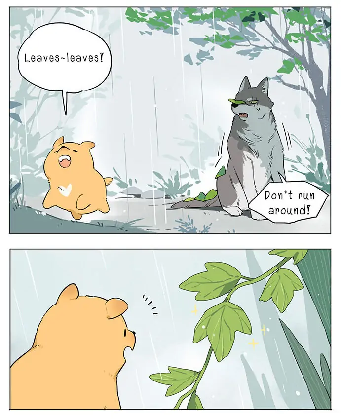 Papa Wolf and The Puppy - Chapter 15 manhwa
