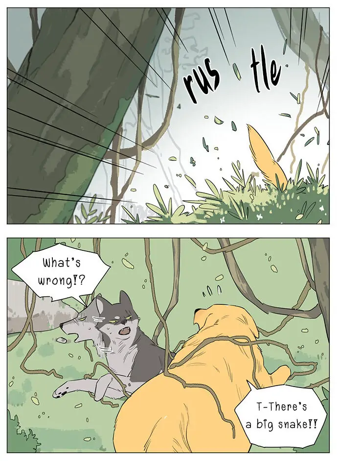Papa Wolf and The Puppy - Chapter 17 manhwa