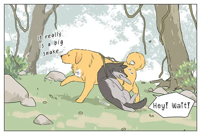 Papa Wolf and The Puppy - Chapter 17 manhwa