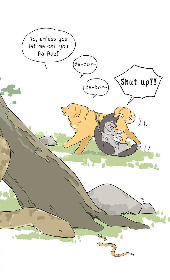 Papa Wolf and The Puppy - Chapter 17 manhwa