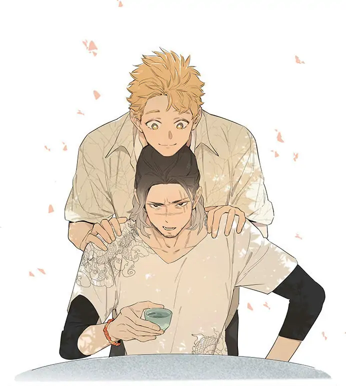 Papa Wolf and The Puppy - Chapter 19.5 : Human Version manhwa