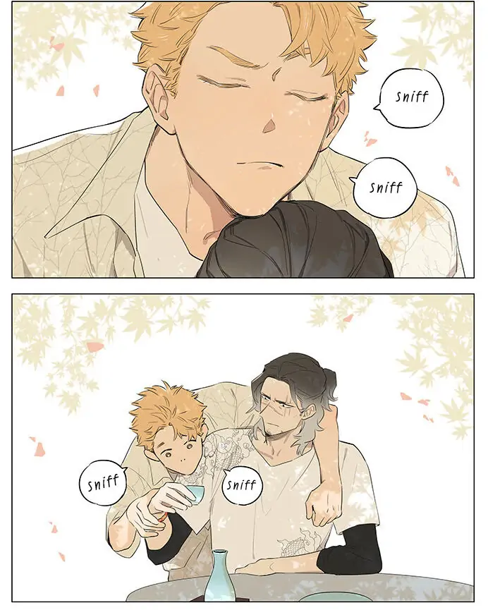 Papa Wolf and The Puppy - Chapter 19.5 : Human Version manhwa