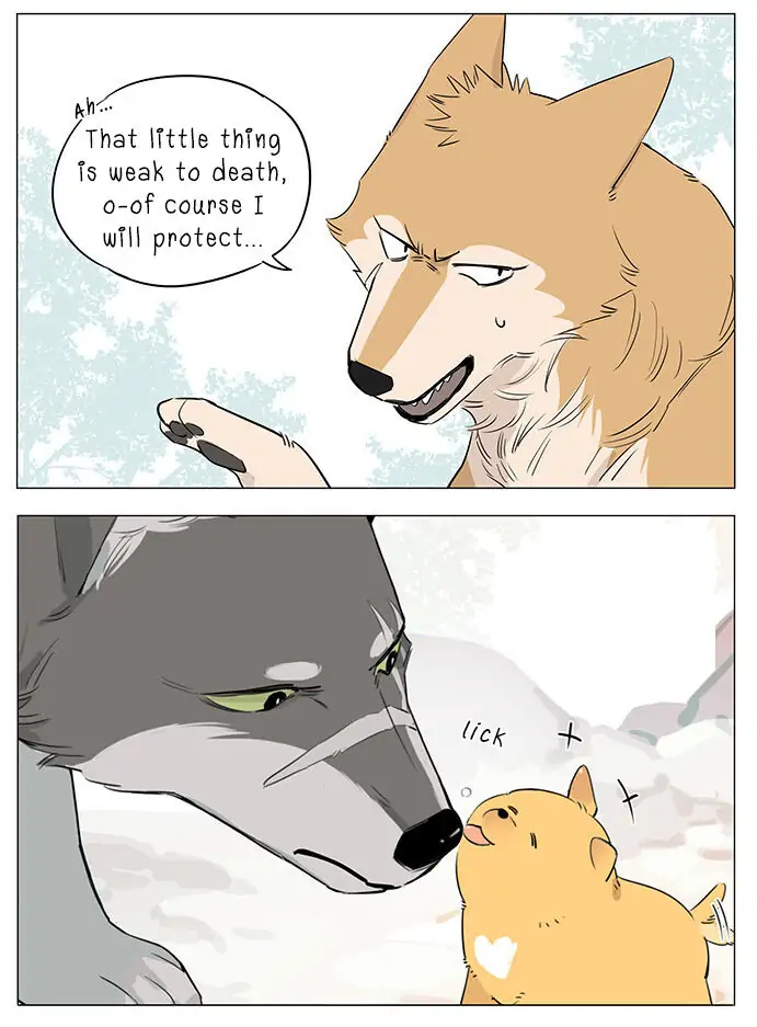 Papa Wolf and The Puppy - Chapter 19 manhwa