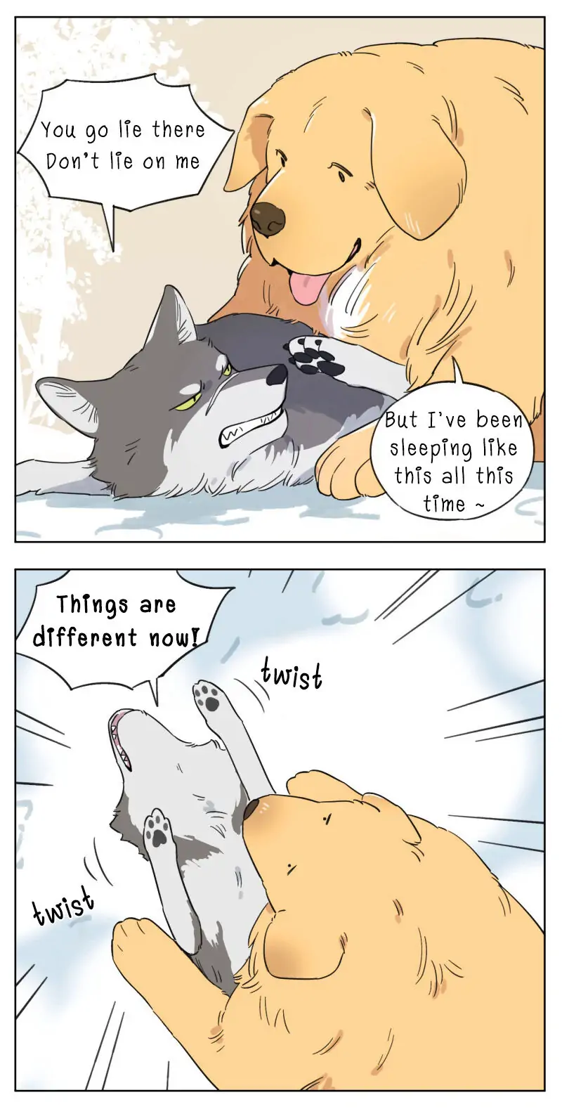 Papa Wolf and The Puppy - Chapter 2 manhwa