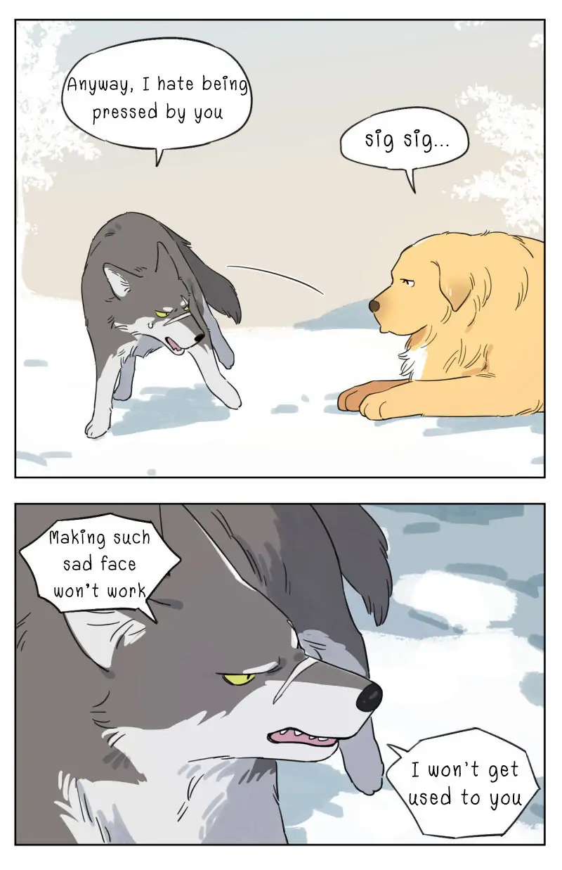 Papa Wolf and The Puppy - Chapter 2 manhwa