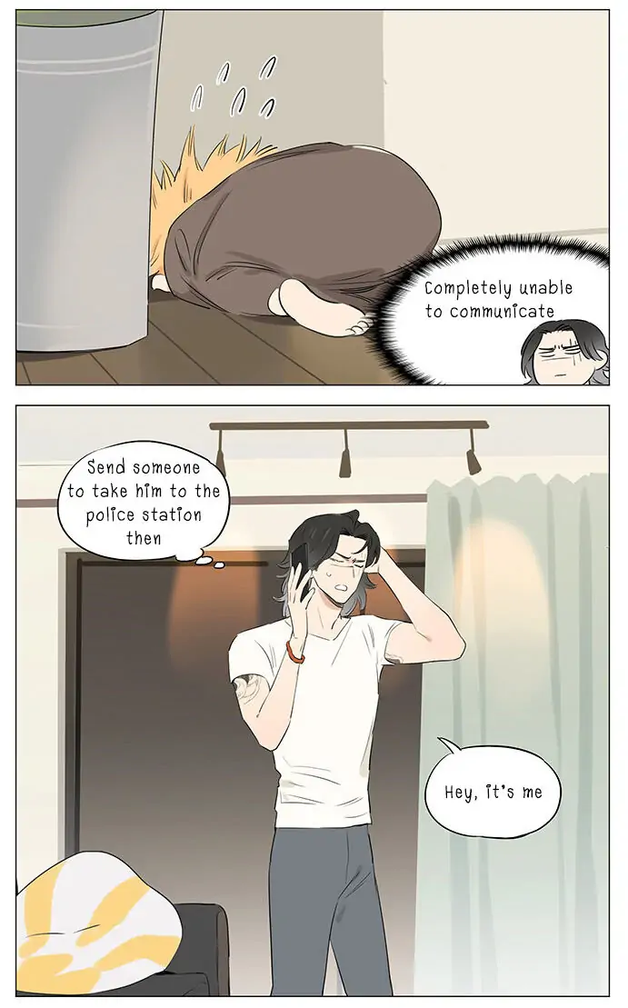 Papa Wolf and The Puppy - Chapter 22 : He's Awake manhwa