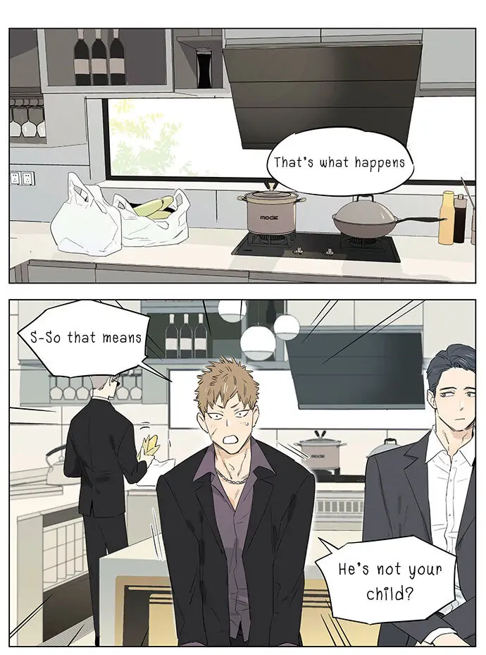Papa Wolf and The Puppy - Chapter 25 manhwa