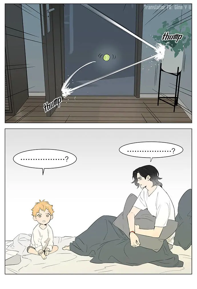 Papa Wolf and The Puppy - Chapter 29 : Kid doesn't sleep at night manhwa