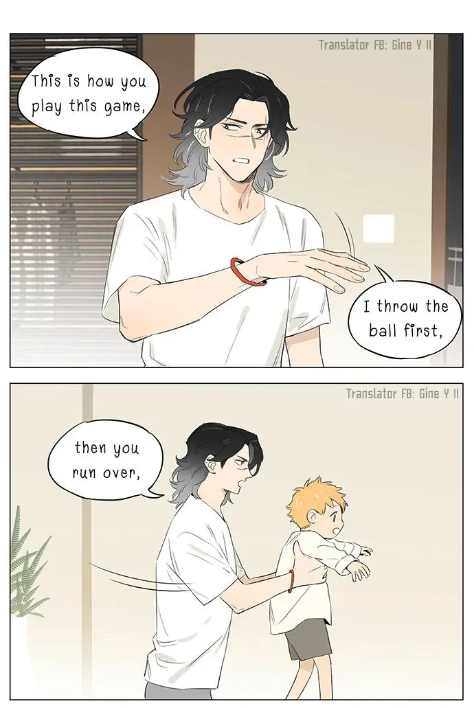Papa Wolf and The Puppy - Chapter 29 : Kid doesn't sleep at night manhwa