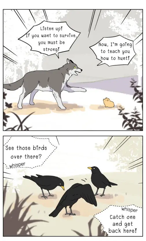 Papa Wolf and The Puppy - Chapter 3 manhwa