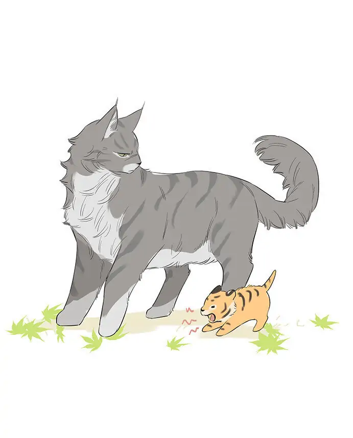 Papa Wolf and The Puppy - Chapter 34 manhwa