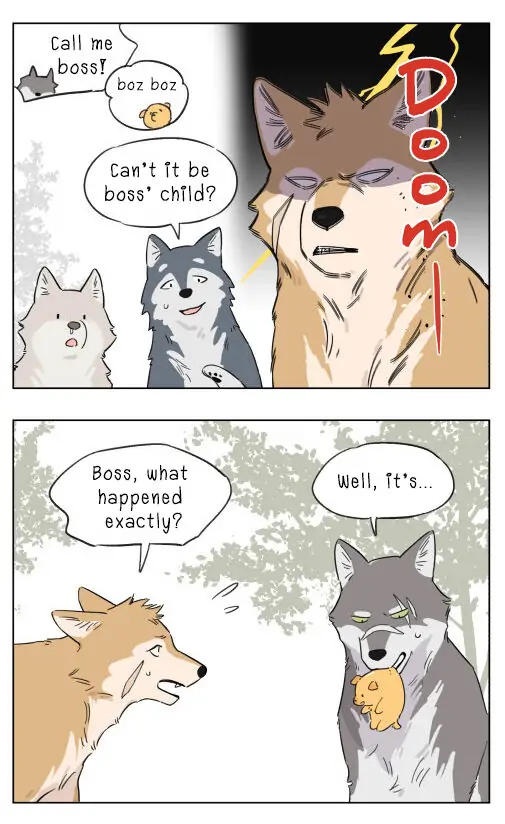 Papa Wolf and The Puppy - Chapter 4 manhwa