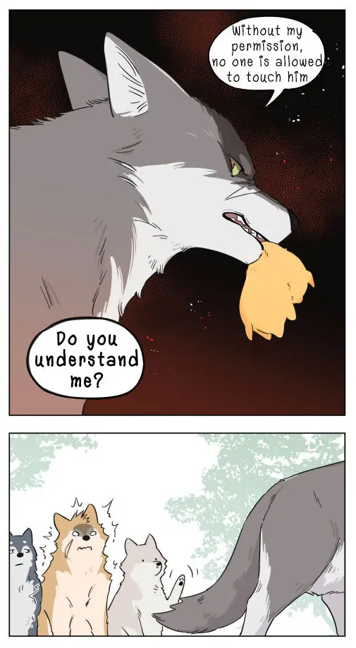 Papa Wolf and The Puppy - Chapter 4 manhwa