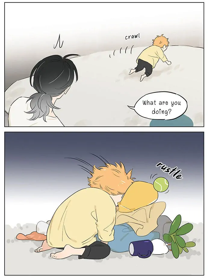 Papa Wolf and The Puppy - Chapter 46 manhwa
