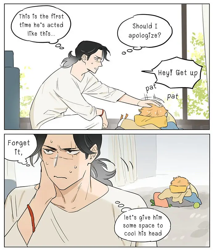 Papa Wolf and The Puppy - Chapter 46 manhwa
