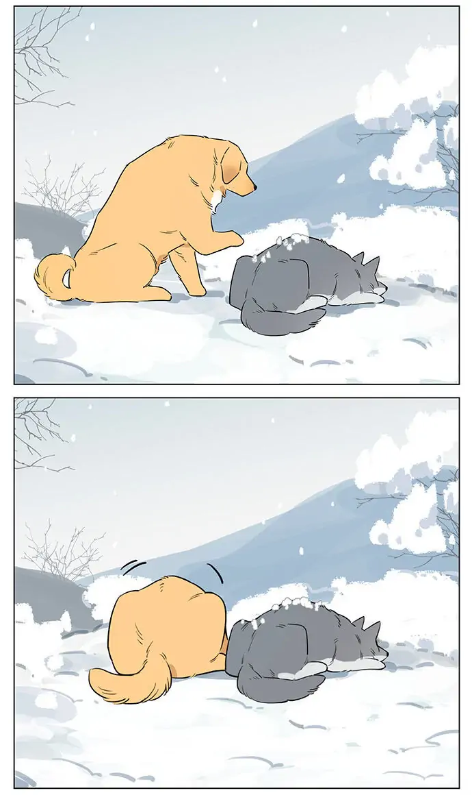 Papa Wolf and The Puppy - Chapter 49 manhwa