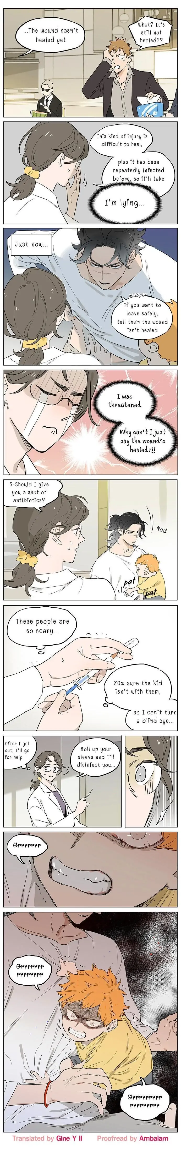 Papa Wolf and The Puppy - Chapter 52 manhwa