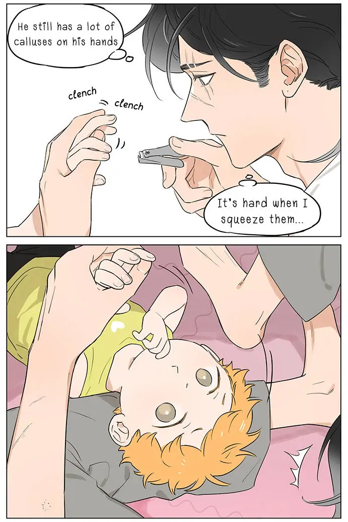 Papa Wolf and The Puppy - Chapter 55 manhwa