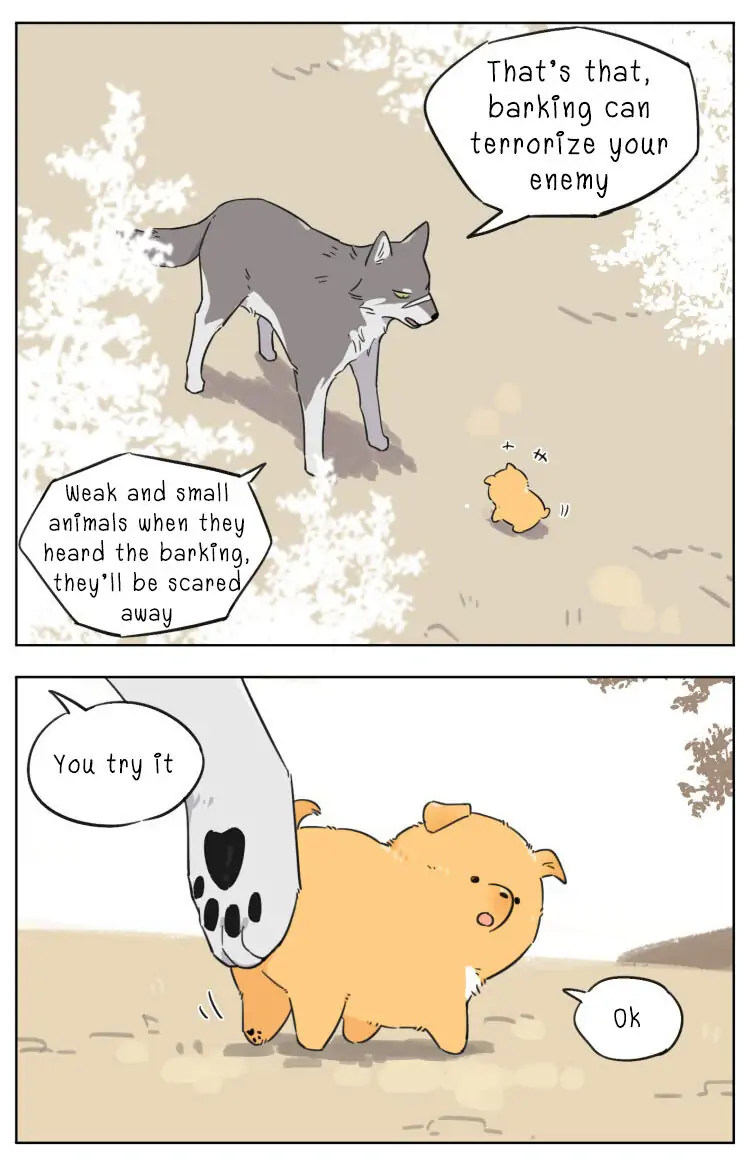 Papa Wolf and The Puppy - Chapter 6 manhwa