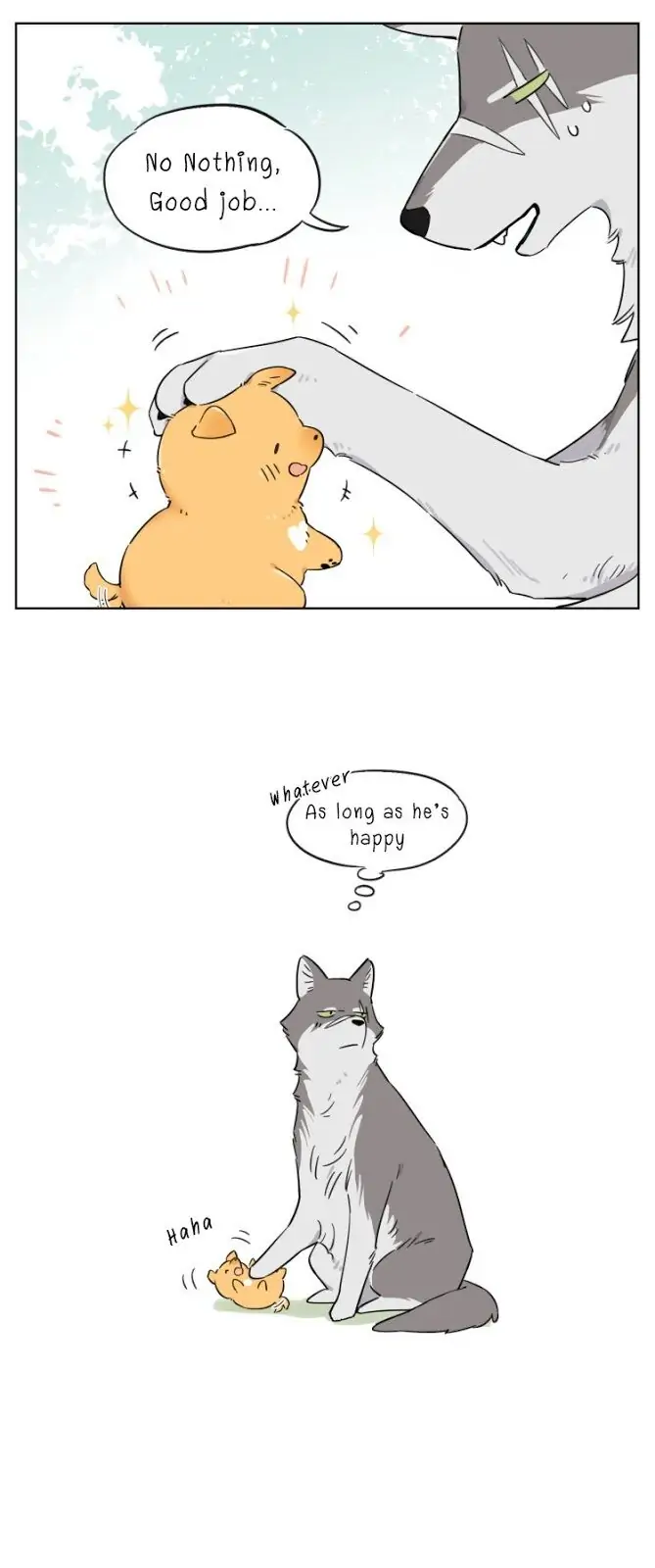 Papa Wolf and The Puppy - Chapter 6 manhwa