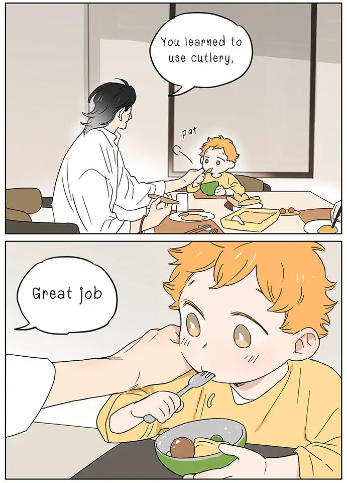 Papa Wolf and The Puppy - Chapter 70 manhwa