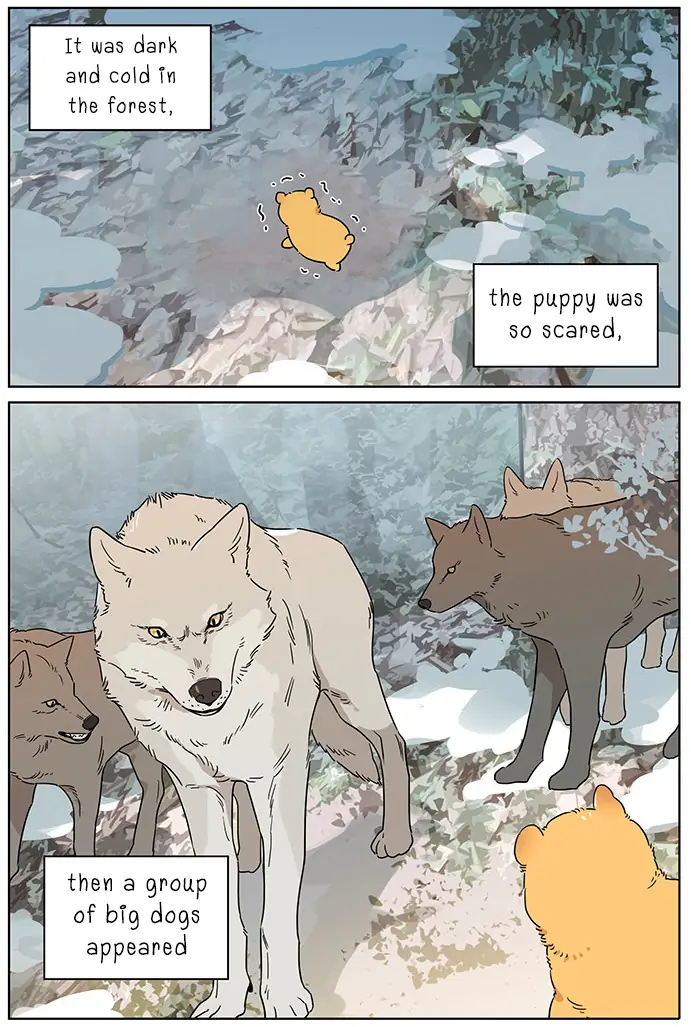 Papa Wolf and The Puppy - Chapter 76 manhwa