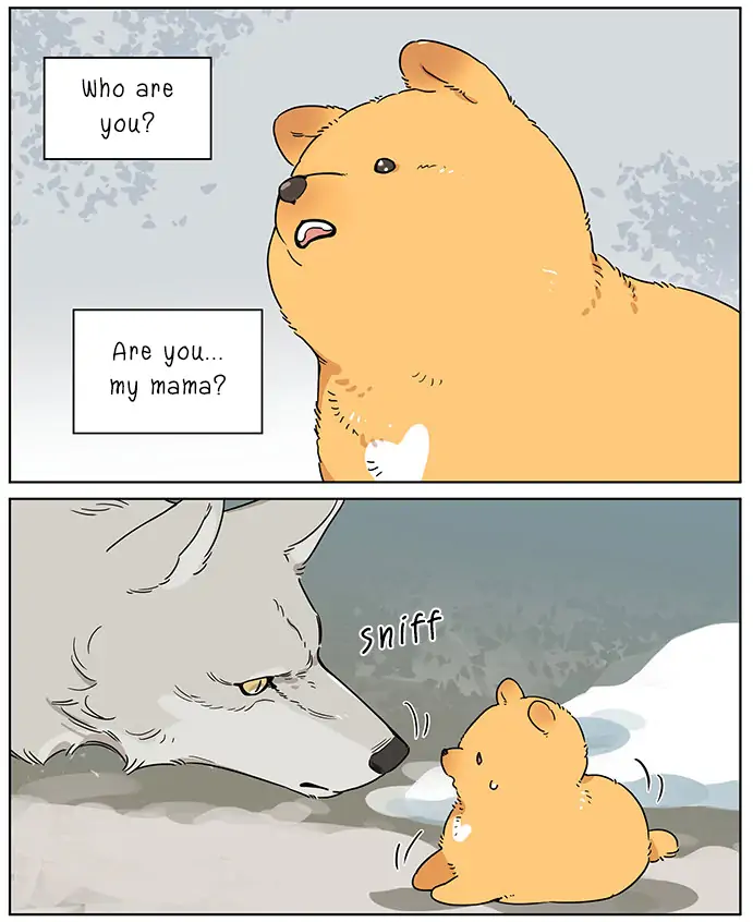 Papa Wolf and The Puppy - Chapter 76 manhwa