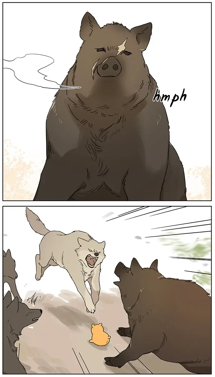 Papa Wolf and The Puppy - Chapter 76 manhwa