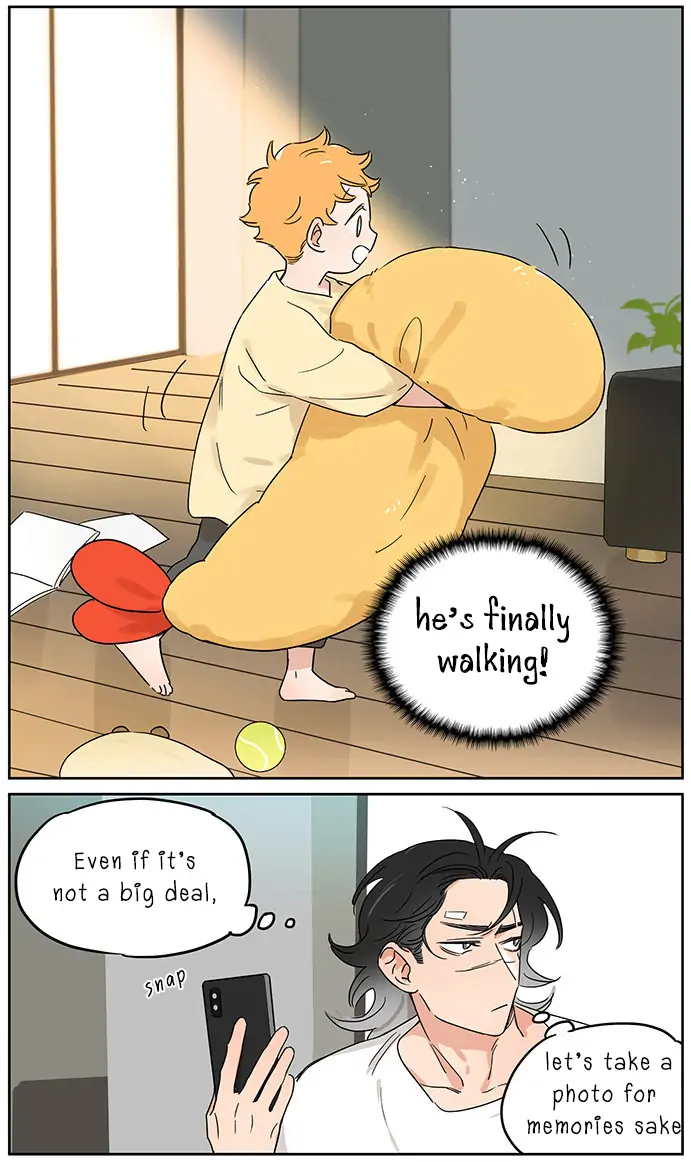 Papa Wolf and The Puppy - Chapter 77 manhwa