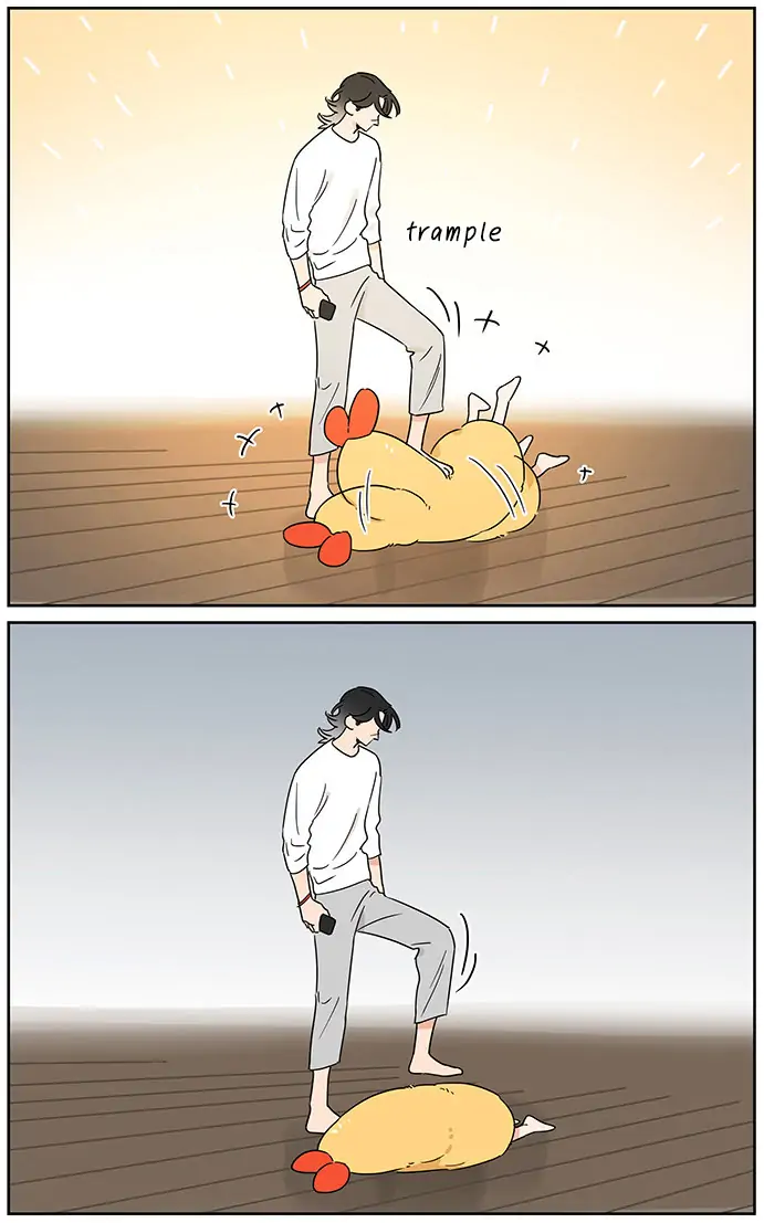Papa Wolf and The Puppy - Chapter 77 manhwa