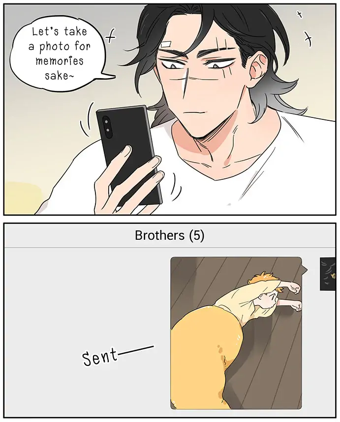 Papa Wolf and The Puppy - Chapter 77 manhwa