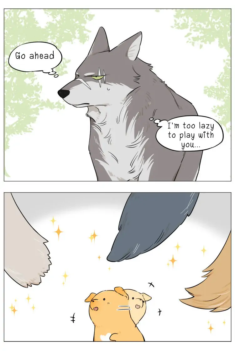 Papa Wolf and The Puppy - Chapter 8 manhwa