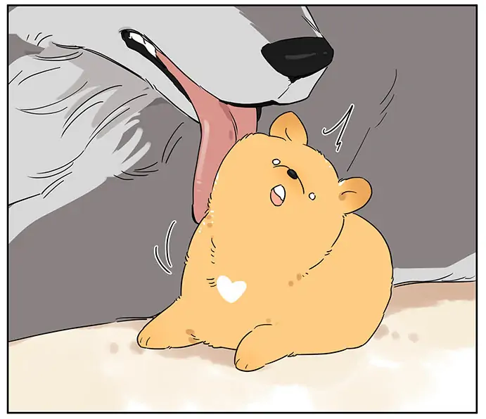 Papa Wolf and The Puppy - Chapter 80 manhwa