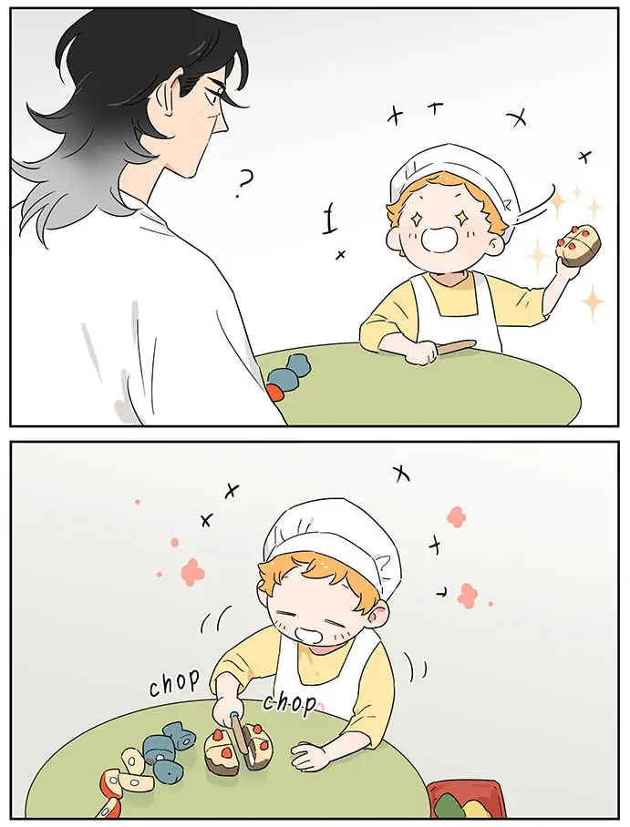 Papa Wolf and The Puppy - Chapter 84 manhwa