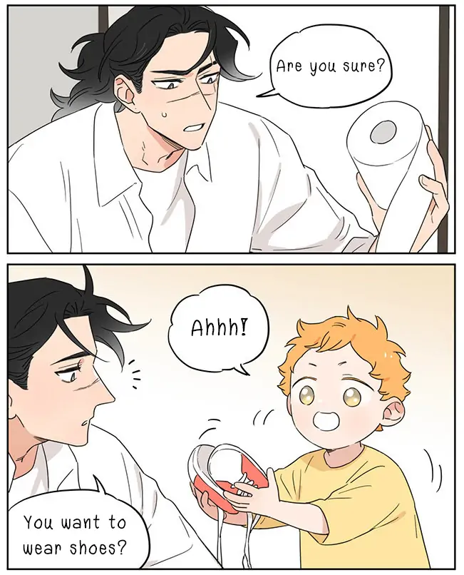 Papa Wolf and The Puppy - Chapter 86 manhwa