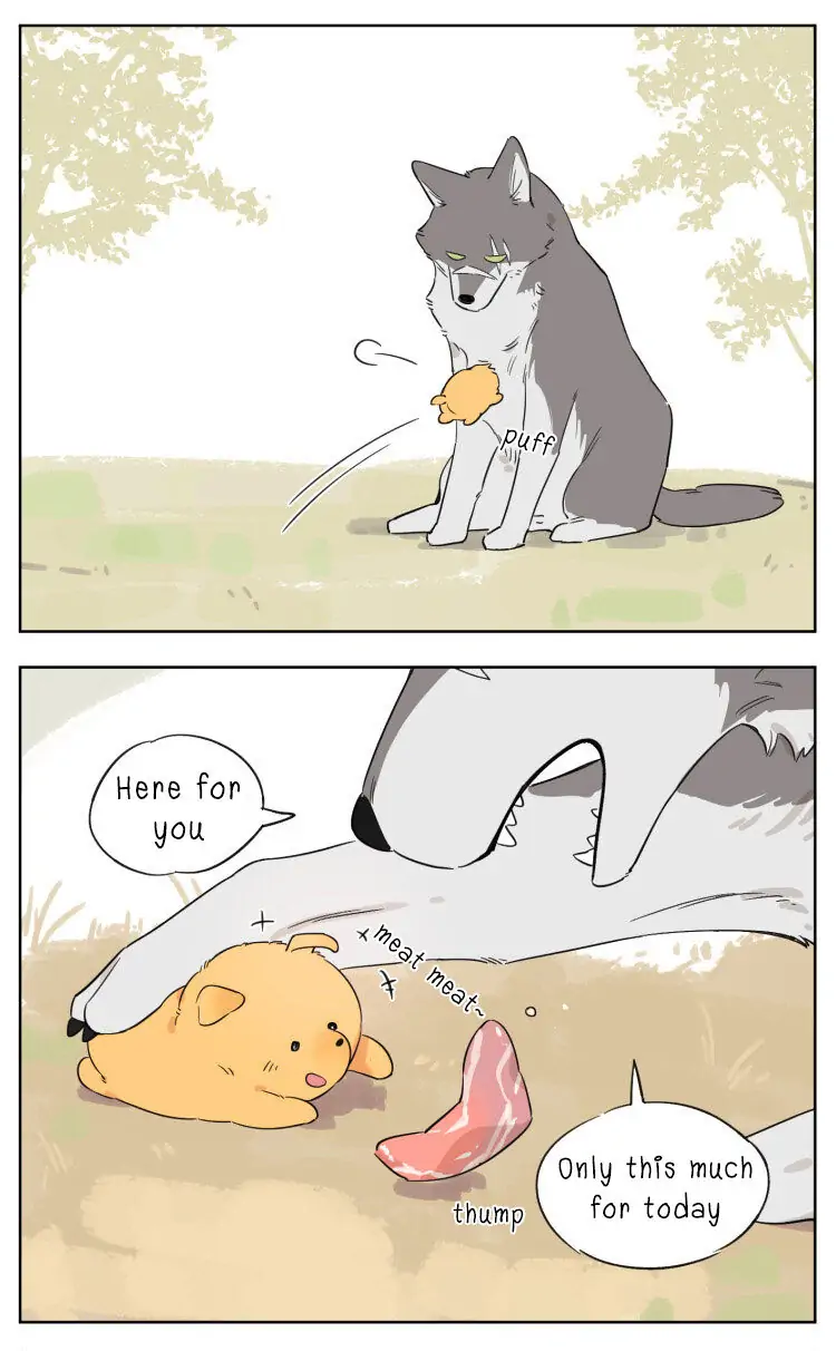 Papa Wolf and The Puppy - Chapter 9 manhwa