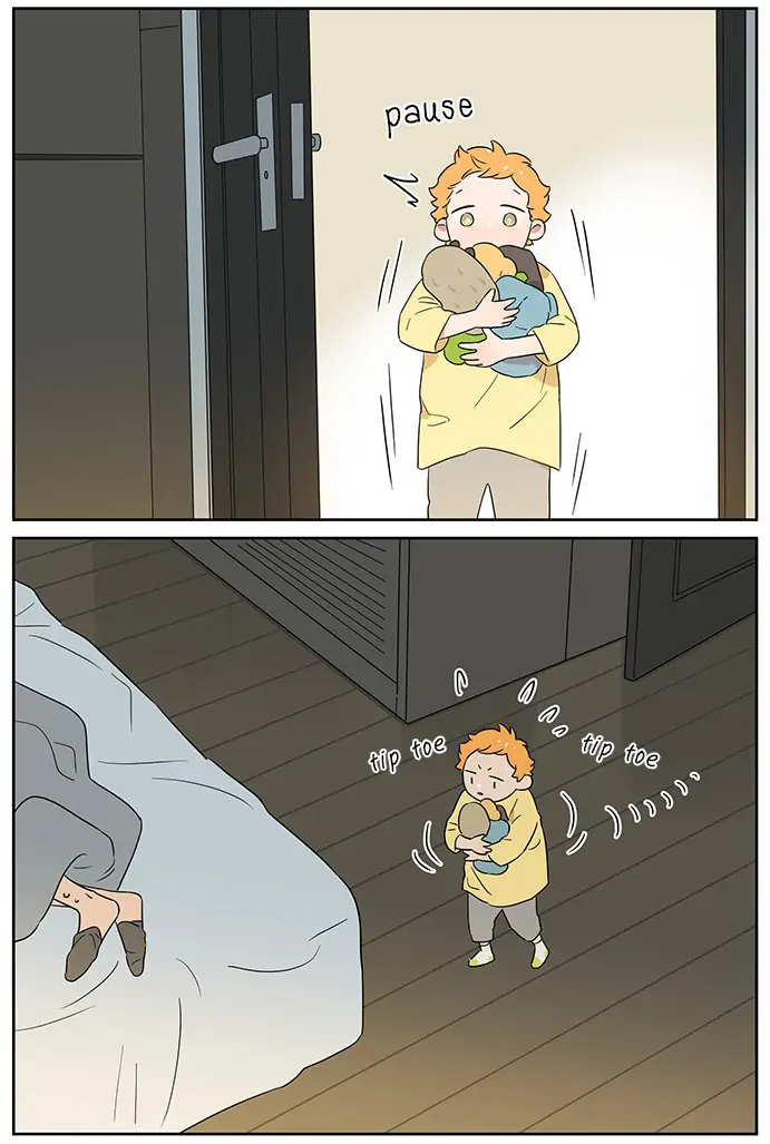 Papa Wolf and The Puppy - Chapter 91 manhwa
