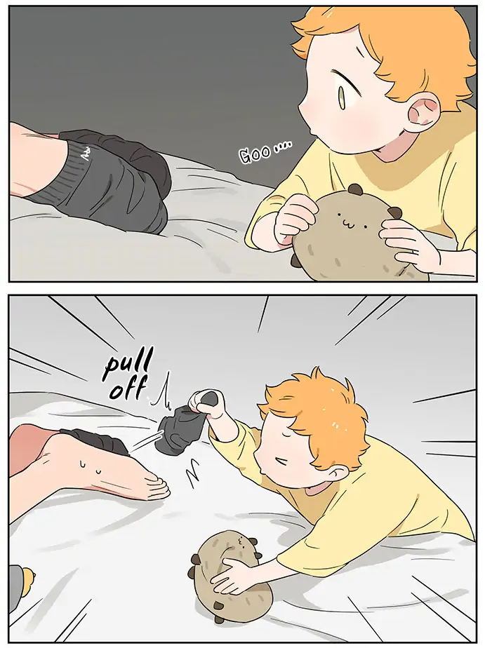 Papa Wolf and The Puppy - Chapter 91 manhwa