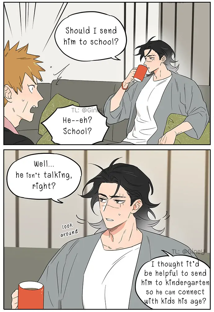 Papa Wolf and The Puppy - Chapter 92 manhwa
