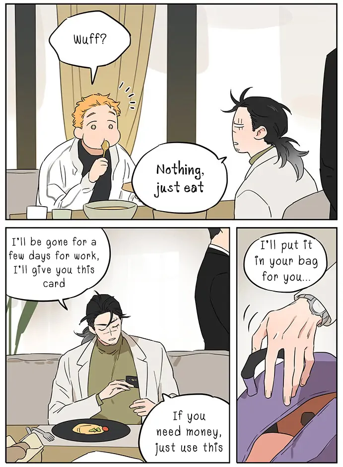 Papa Wolf and The Puppy - Chapter 96 manhwa