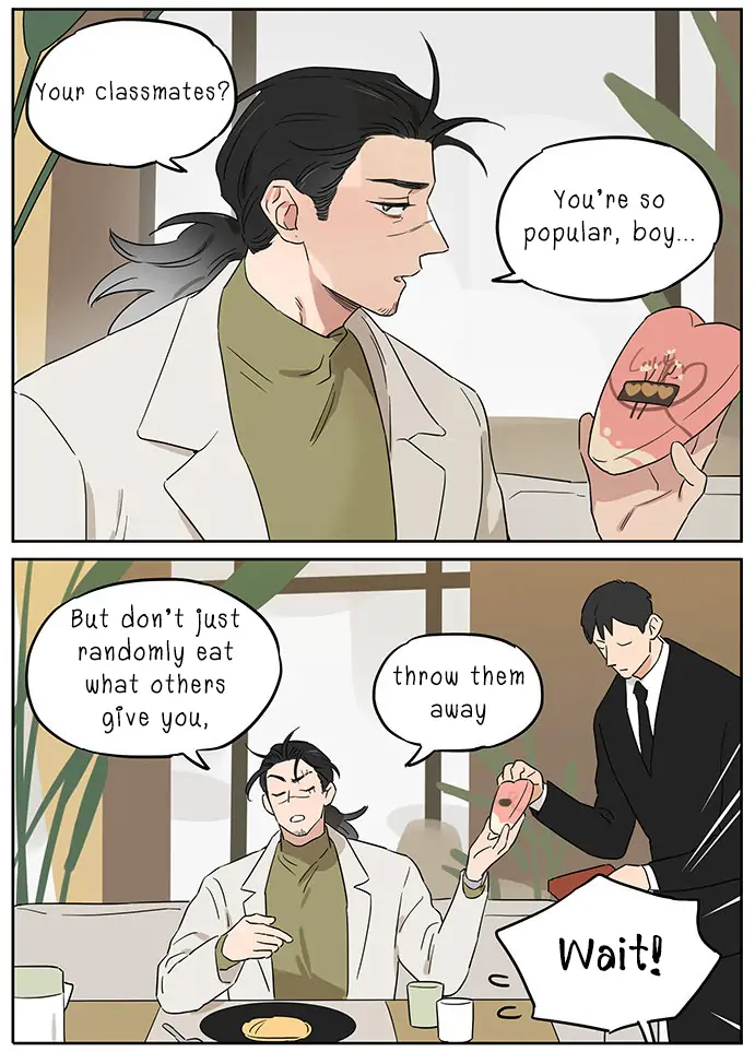 Papa Wolf and The Puppy - Chapter 96 manhwa