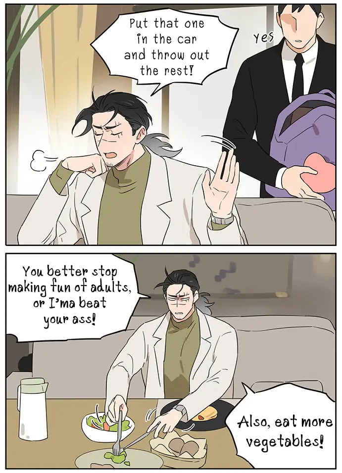 Papa Wolf and The Puppy - Chapter 96 manhwa