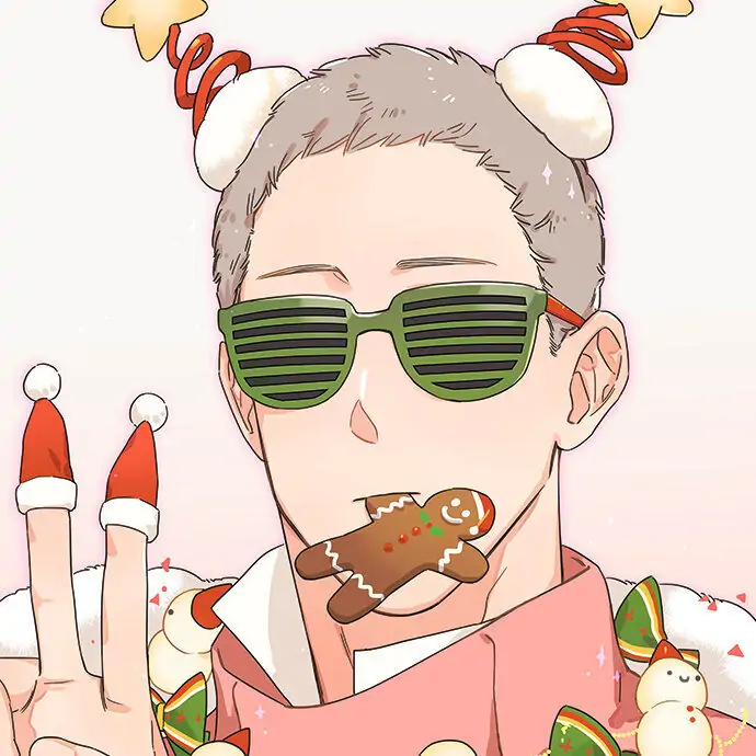 Papa Wolf and The Puppy - (EXTRA) : Christmas 2021 manhwa
